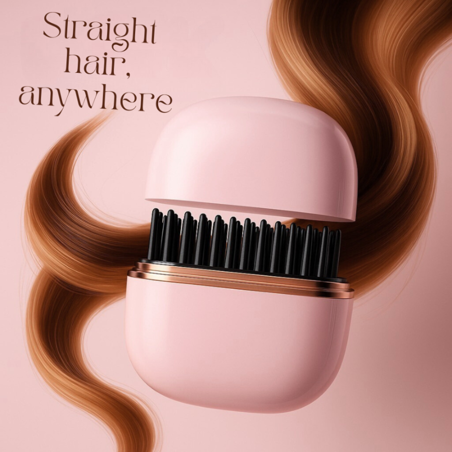 Mini trådlös plattång - bärbar | 3 temperaturinställningar